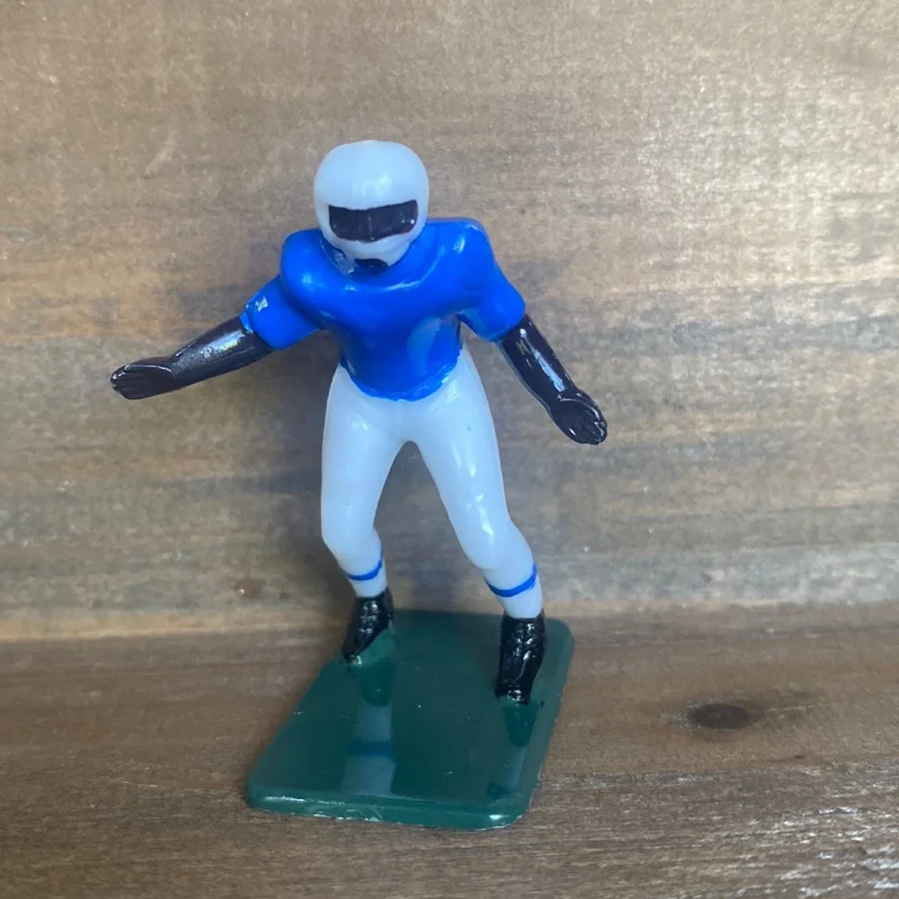 Vintage 1974 Wilton Football Player Cake Topper